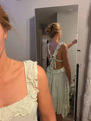 Mint Green Sun Dress thumbnail 2