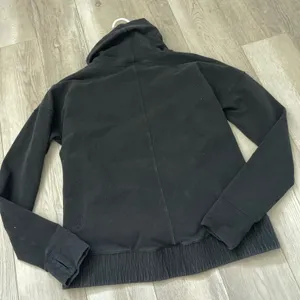 Lululemon Pullover Sweater stress less turtleneck womens Black size 6 athleisure thumbnail 6