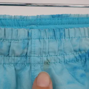 Under Armour Shorts Womens SM HeatGear Fitted Blue Tie Dye Athletic Good thumbnail 6