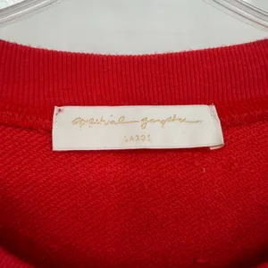 Spiritual Gangster Heart Forever Sweatshirt Women L Red Loungewear Streetwear thumbnail 4