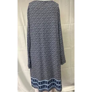 Vineyard Vine Women's Blue Dotted/Dress Shift Sz M SKU 4105 thumbnail 2
