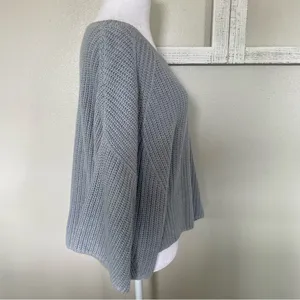 Free People Women's Light Blue Sweater thumbnail 2