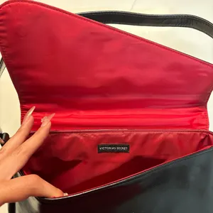 Victoria's Secret Black and Red Shoulder Bag thumbnail 2