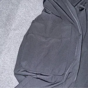 Fabletics Downtown Wide Leg Cargo Pants Women’s XXL / 1X Black Pull On Relaxed thumbnail 6