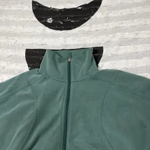 Lululemon Brushed Softstreme Full Zip Smoked Spruce Sz 6 Preppy Gorpcore Casual thumbnail 3