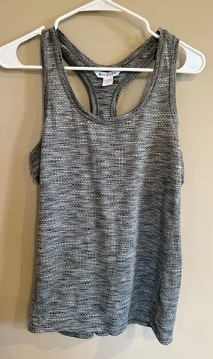 Athleta Women's Green Textured‎ Racerback Tank Top Athletic Workout Size S thumbnail 1