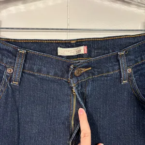 Levi's 529 Dark Wash Curvy Bootcut Stretch Denim Jeans Plus Size 16 Misses 16M thumbnail 4