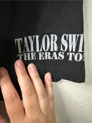 Taylor Swift Eras Tour Official Merch Graphic Oversized Band T-Shirt Pop Music thumbnail 4