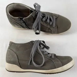 Dansko Onyx Mid Top Milled Nubuck Leather Sneaker in Slate Size 8 or‎ 38 thumbnail 2