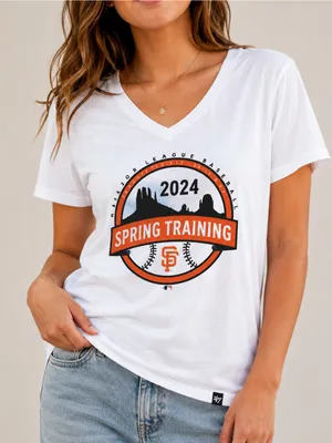 NWT '47 San Francisco Giants Spring Training 2024 V-Neck Tee L thumbnail 1