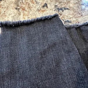 Judy blue Skinny Fit Black Jeans Size 16W Distressed Ankle Crop Pants Raw hem thumbnail 6