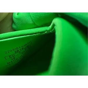 Zara Green Slingback High Heel Shoes With Bow‎ Sz 37 / 6.5 thumbnail 10