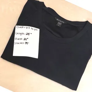 Athleta Seasoft Scoop Neck Sweatshirt Women's Small Black Pullover Modal Blend thumbnail 8