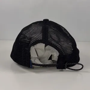 Roark Peaking Packable Trucker Hat Black Sage Logo NWT One Size thumbnail 3