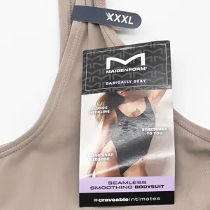 Maidenform Shapewear Bodysuit 3XL Seamless Smoothing Basically Sexy MSW001‎ thumbnail 7