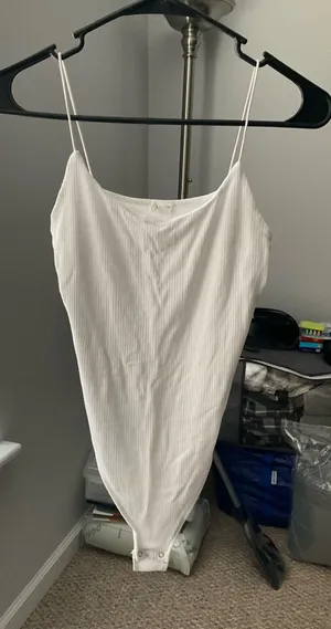 Garage White Bodysuit thumbnail 1