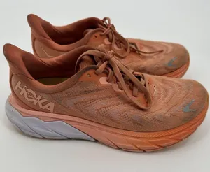 Hoka One One Arahi 6 Running Sneakers Womens Size 6B Pink/Orange 1123195-SBSCR‎ thumbnail 4
