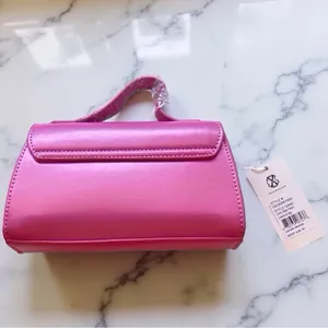 CXL by Christian Lacroix Laine Matte Patent Crossbody Pink NWT SummerStyle thumbnail 5