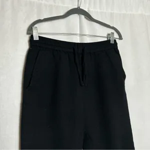 COS Black Pull On Elastic Drawstring Waist‎ Casual Pants Size Small thumbnail 3