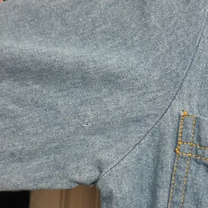 Vintage 90s‎ Denim Button Down Midi Dress Cottagecore Minimalist Prairie Western thumbnail 7