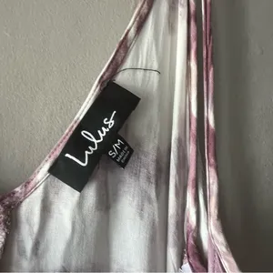 Lulus Yours Tule Mauve Tie-Dye Maxi Dress Size S/M thumbnail 5
