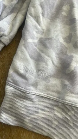 Lululemon white camo sweatshirt thumbnail 3