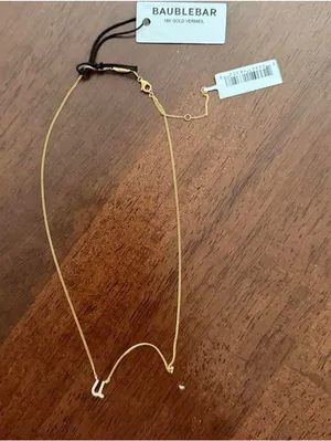BaubleBar Gold Vermeil Necklace thumbnail 1
