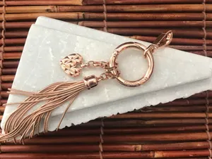 Vera Bradley Love Hope Bag Charm Rose Gold thumbnail 1