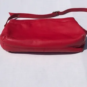 Borelli Genuine Leather Red‎ Bag Red thumbnail 5