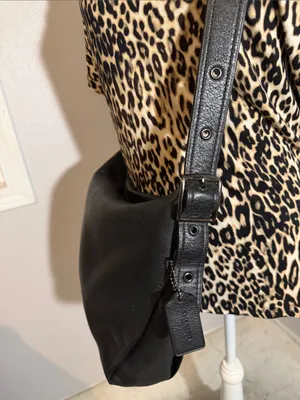 Coach Black Leather Shoulder Hobo Bag thumbnail 4