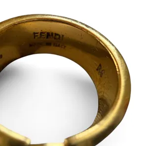 Fendi F fendita two-tone ring thumbnail 4