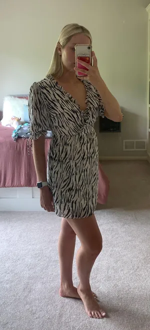 Showpo Zebra Mini Dress thumbnail 2