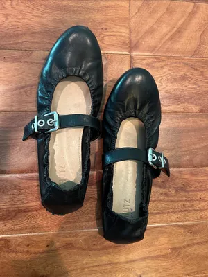 SCHUTZ Womens Calita Black Ballet Flats Size 8.5 B thumbnail 13