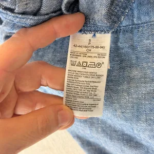 Gap Paperbag Waist Shorts Womens Small Blue Linen Blend High Rise Tie Belt thumbnail 4