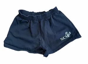 NCM Los Angeles Apparel Women's Black Fleece Lined Shorts thumbnail 1