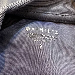 Athleta Seasoft Tank Sweatshirt In Periwinkle‎ Size Small thumbnail 8