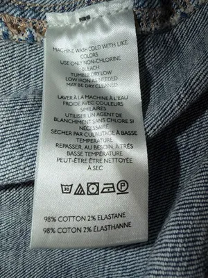 We The Free Daylight Denim Mini Skirt Size 25 Blue thumbnail 10
