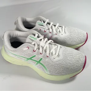 ASICS Versablast 3 Running Shoes Womens 7.5‎ White Lime Pink 1012B179 Athletic thumbnail 2