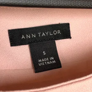 Ann Taylor 3/4 Sleeve Pink Blouse Top S thumbnail 4