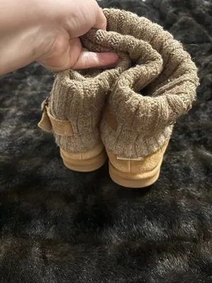 UGG Cassidee UGGpure Lined Knit Cuff Boots, US Womens Size 9 thumbnail 3