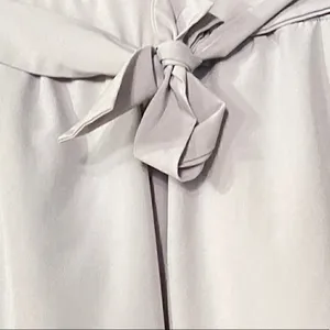 Apana Putty Grey Paperbag High Waist Belted Pants thumbnail 8