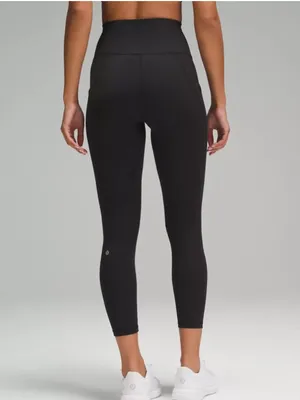 Lululemon Wunder Train High-Rise leggings with Pockets 25" black 6 thumbnail 5