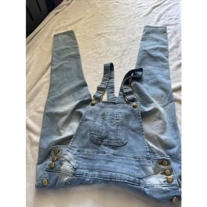 Tush Push Women's Size L Overall Jeans Size L thumbnail 16