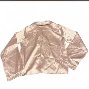 Satin Pink Pj Set thumbnail 3