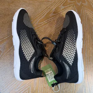 Hike‎ Footwear NEW HF Flow Barefoot Sneakers Cloud Series Black Cream Size 8/8.5 thumbnail 9