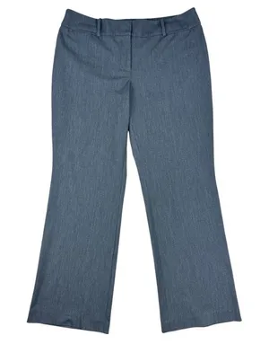 LOFT Curvy Dress Trouser Pants Bootcut Charcoal Gray Size‎ 14 thumbnail 1