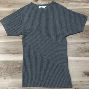 ASTR The Label Grey Short Sleeve Sweater Dress Women’s Small thumbnail 1