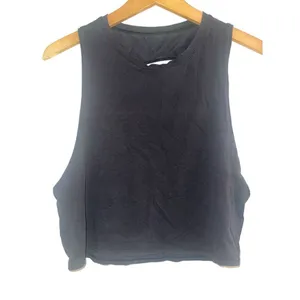 ✨Lululemon Cut Back Crop Black Sz Small Tank Top✨ thumbnail 6