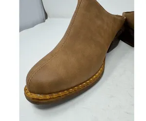 American Rag Women's Segovia Mule Clogs Saddle Brown Leather Women’s 8 New thumbnail 3