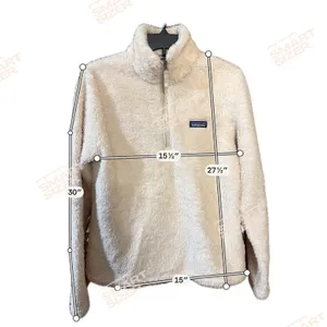 Patagonia® Worn Wear Los Gatos 1/4-Zip Jacket Coat Women's Medium White thumbnail 6